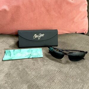 Maui Jim Ho ‘okipa rimless polarized MJ Sport sunglasses with case